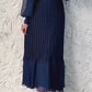 Pleated Party Dress